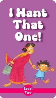 I Want That One! children's story cover